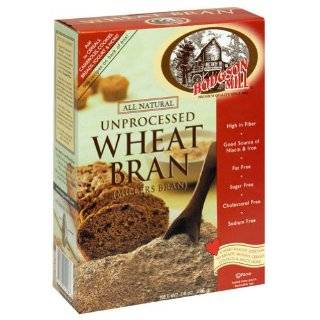 Hodgson Mill Wheat Bran Unprocessed, 14 Ounce (Pack of 6)