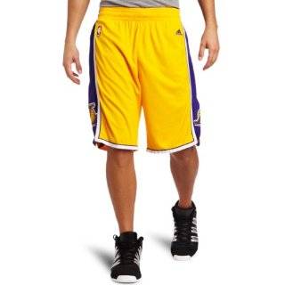   Lakers White Adidas Swingman Revolution 30 Shorts: Sports & Outdoors
