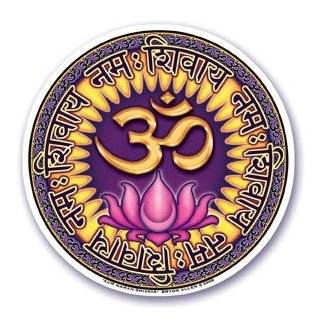 Mandala Arts Window Sticker Aum Namah Shivaya Om Decal