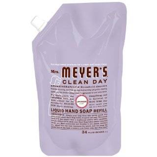 Mrs. Meyers Clean Day Liquid Hand Soap Refills, Lavender 1 liter (34 