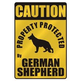  BEWARE OF  GERMAN SHEPHERD  PARKING SIGN DOG: Everything 