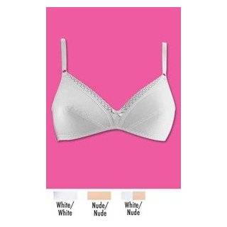   : 100% Cotton Lightly Lined Soft Cup 2 Pack White/White 34A: Clothing