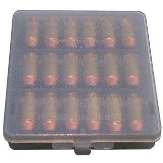 MTM 18 Rounds 45 Cal Case Gard Ammo Wallet (Clear Smoke)