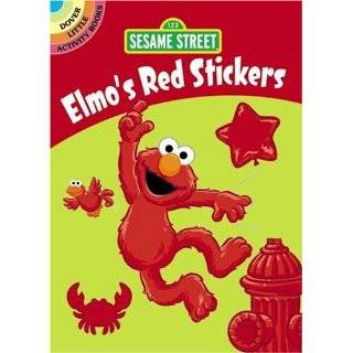 Sesame Street Elmos Red Stickers (Sesame Street …