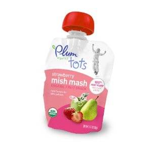 Plum Organic Mish Mash Baby Food   Blueberry, Oats and Quinoa   3.17 