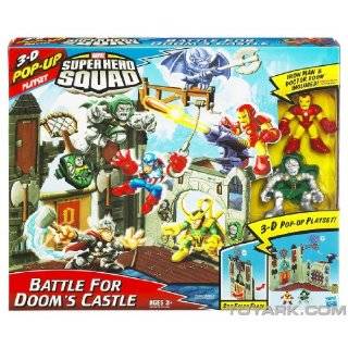   Super Hero Squad Mini Playset   Doom Castle with Dr. Doom and Iron Man