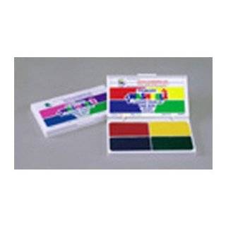  Colors Stamp Pad; Washable Ink  Red, Blue, Green, Yellow; no. CE SA540
