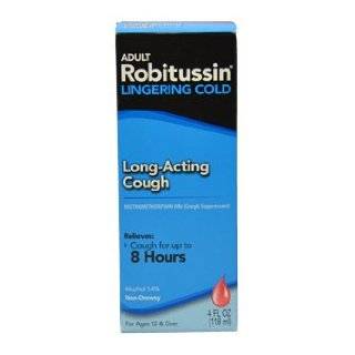  Adult Robitussin Lingering Cold Long Acting Cold Gels Pack 