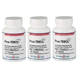 Pros TEROL, Prostate Relief with Beta Sitosterol, 90 Caplets (3 bottle 