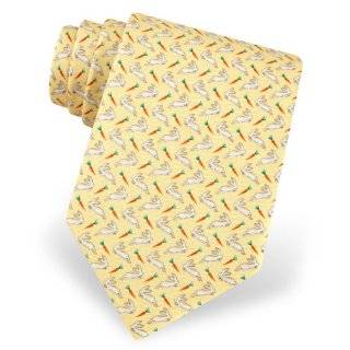  Mens Easter Eggs Silk Tie by Wild Ties in Yellow 