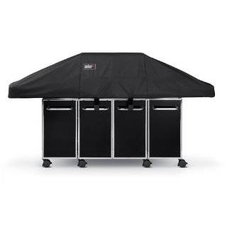Weber 7549 Premium Cover, Fits Genesis Grill with Island Cabinetry