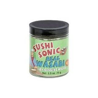 Sushi Sonic 100% Real Powdered Wasabi, 1.5 Ounce Jars (Pack of 3)