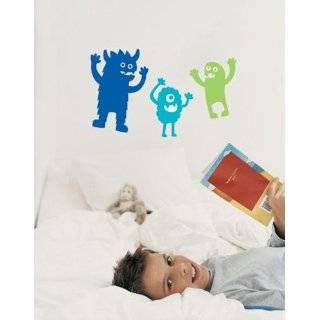  Home Stickers Cute Monsters Decorative Wall Stickers