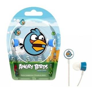   HAB006G Angry Birds In Ear Stereo Headphones   Yellow Bird Tweeters