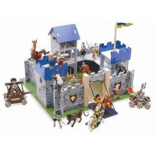 Le Toy Van Wooden Blue Excalibur Castle