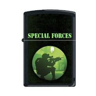   Lighter   Special Forces Skull Military RARE