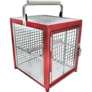  Aluminum Pet Travel Cage and Carrier for Birds, Dogs, and 
