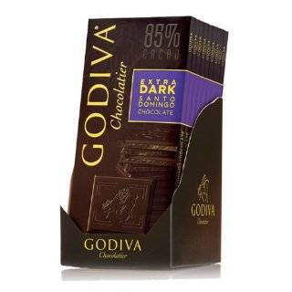 Godiva, 85% Santo Domingo Drk Tablet Bar, 10   3.5 Ounce Bars  