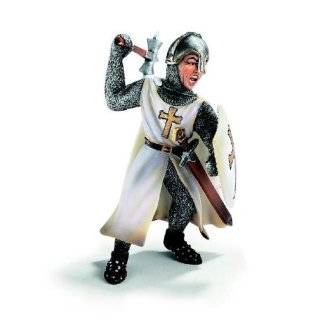    Schleich Crusader   Foot Soldier with Battleaxe Toys & Games