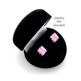  Black Heart Shaped Velvet Ring Jewelry Gift Box: Jewelry