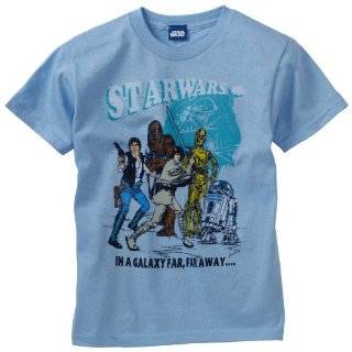  Star Wars Boys 8 20 Star Profile Shirt: Clothing