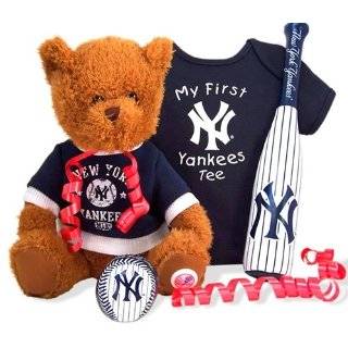   York Yankee Plush Teddy Bear with Official Jeter Jersey Toys & Games