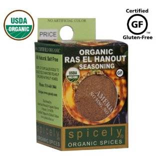 Spicely 100% Organic and Certified Gluten Free, Ras El Hanout 