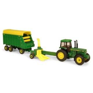   Collectibles 164 John Deere 4650 Tractor With Harvester And Wagon