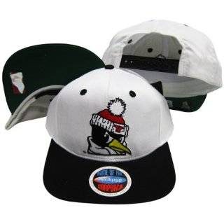   State Penguins White/Red Two Tone Plastic Snapback