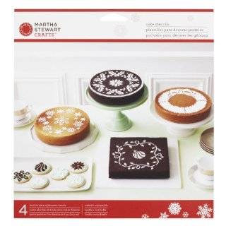 Martha Stewart Crafts Holiday Cake Stencils