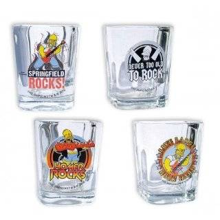  The Simpsons Moes Tavern Shot Glass Set Of 6 Kitchen 
