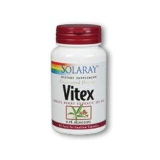 Solaray   Vitex Chaste Berry Extract, 225 mg, 60 capsules