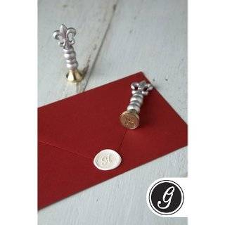  Alphabet Initial Seal Wax Stamp, Letter G: Arts, Crafts 