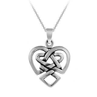   Earth Spirit Necklace   Celtic Heart   Earth Spirit Necklace: Clothing