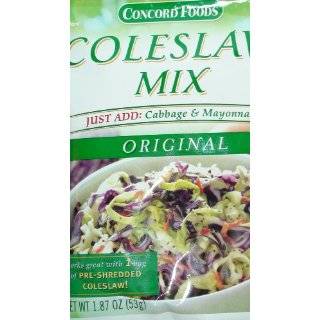 Concord Cole Slaw Mix, 1.87 Ounce Pouch