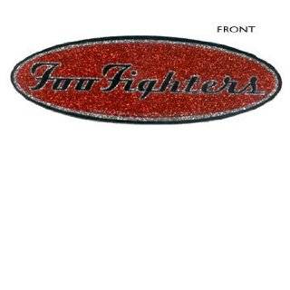  Foo Fighters   Orange and Black Logo   Large Jumbo Vinyl 