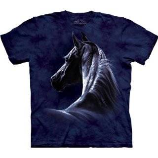 Moonlit T Shirt 100% Cotton short sleeve Horse shirt for Kids & Adults