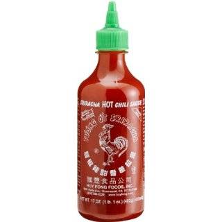 Roland Sriracha Chili Sauce, 17 Ounce Plastic Bottles (Pack of 6)