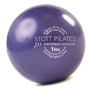  Stott Pilates Toning Ball (Blue, 10 cm, 2 Pounds) Sports 