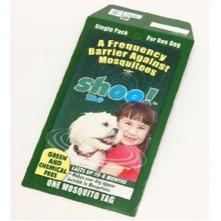 shooTAG Flea and Tick Barrier Tag for Dogs, 2 Tags ShooTAG Flea and 