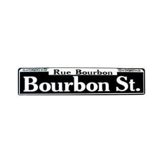 Bourbon Street New Orleans Novelty Street Sign