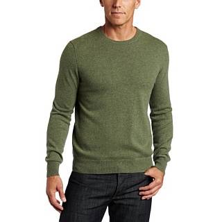 Williams Cashmere Mens 100% Cashmere Long Sleeve Crew Neck Sweater
