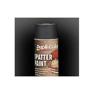    Color DM109 Black and Aqua Spatter Trunk Paint   11 oz. Automotive
