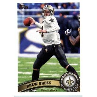   100 Drew Brees / (white jersey)   New Orleans Saints   NFL Trading