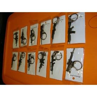  Gun Key Chains (1 dz) Toys & Games
