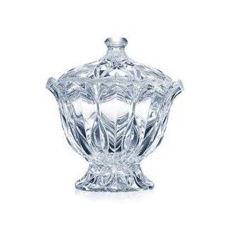 Celebrations by Mikasa Blossom Covered Crystal Candy Dish 6.75 in.