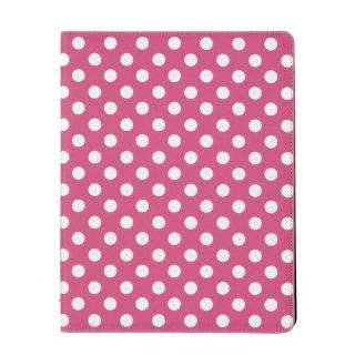   Polka Dot Pattern Hard Case For iPad 2 Cell Phones & Accessories