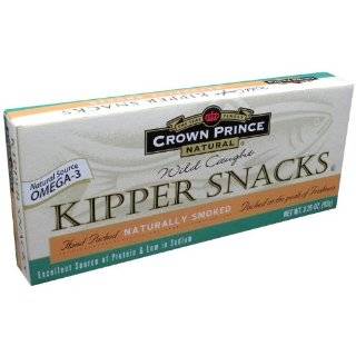 Crown Prince Kipper Snacks, 3.25 Ounce Packages (Pack of 24)  