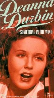 15. Something in the Wind [VHS] VHS Deanna Durbin