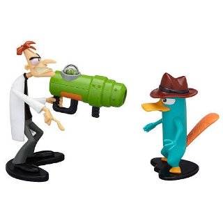 Phineas & Ferb Action Figure 2 Pack   Dr. Doofenschmirtz & Agent P
